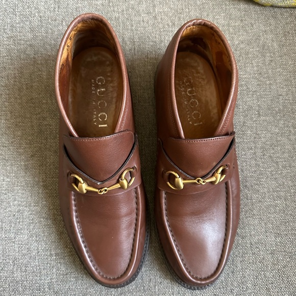 Vintage brown Gucci horsebit chukka boots - Picture 7 of 7